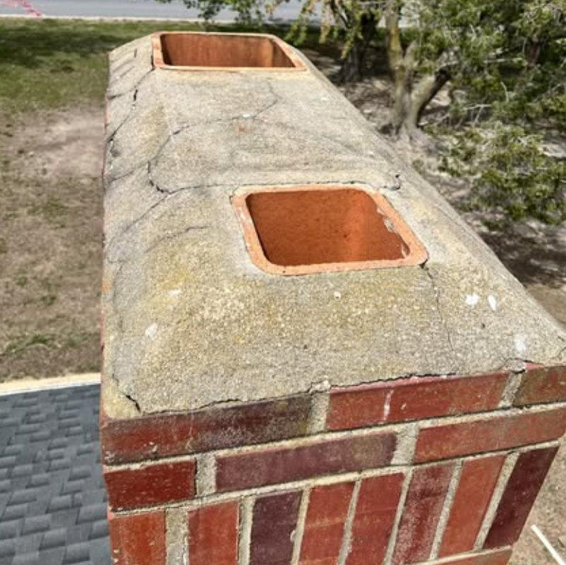 Before — Multi-Flue Cap, St. Petersburg